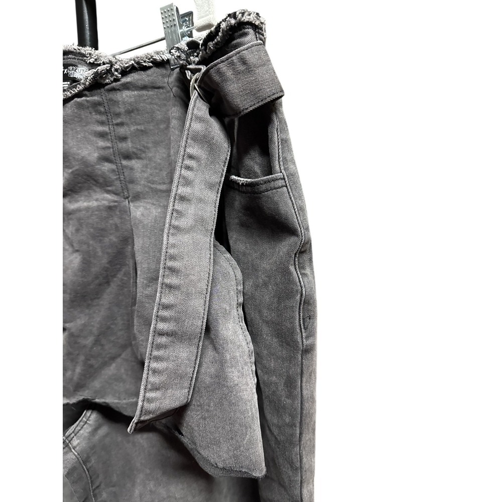 Dolls Kill x Naruto Shippuden Cyberpunk Ninja Wide Leg Harajuku Shinobi Pants 1X - Picture 6 of 8
